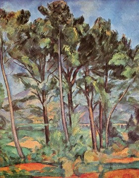 松と水道橋 ポール・セザンヌの森 Oil Paintings